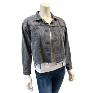 Vintage Grey Denim Jacket
